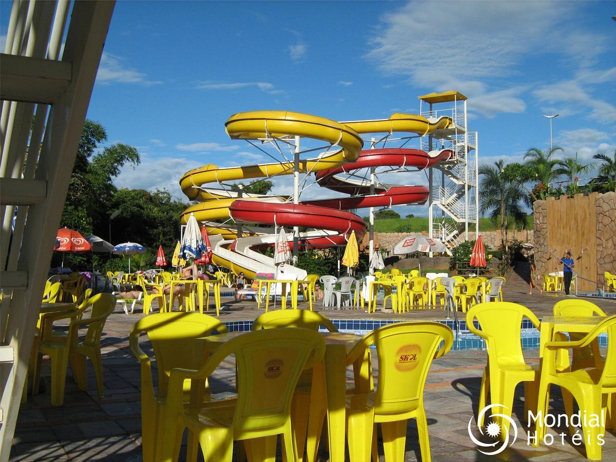 Golden Dolphin Grand Hotel - Flats Caldas Novas Kültér fotó