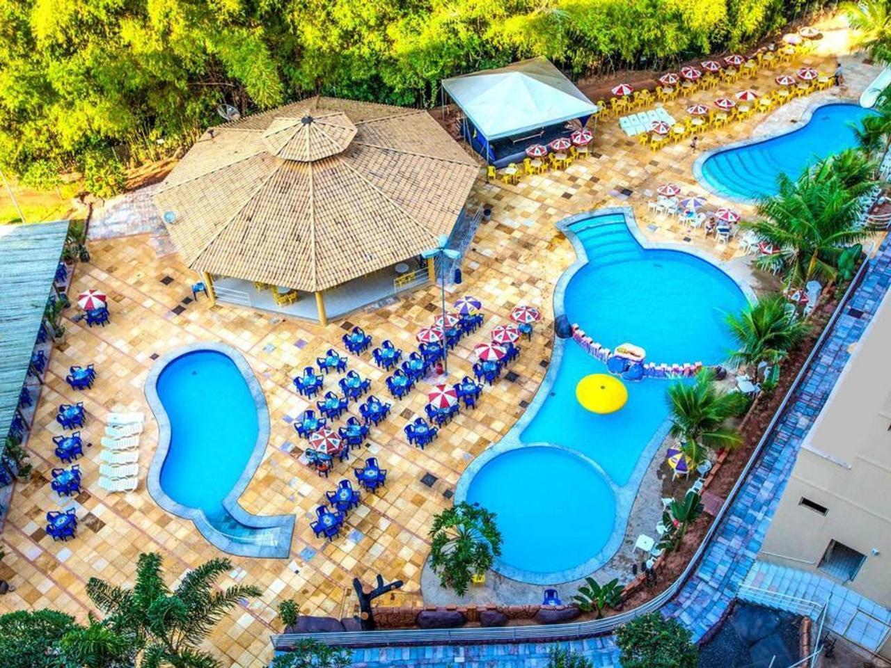 Golden Dolphin Grand Hotel - Flats Caldas Novas Kültér fotó